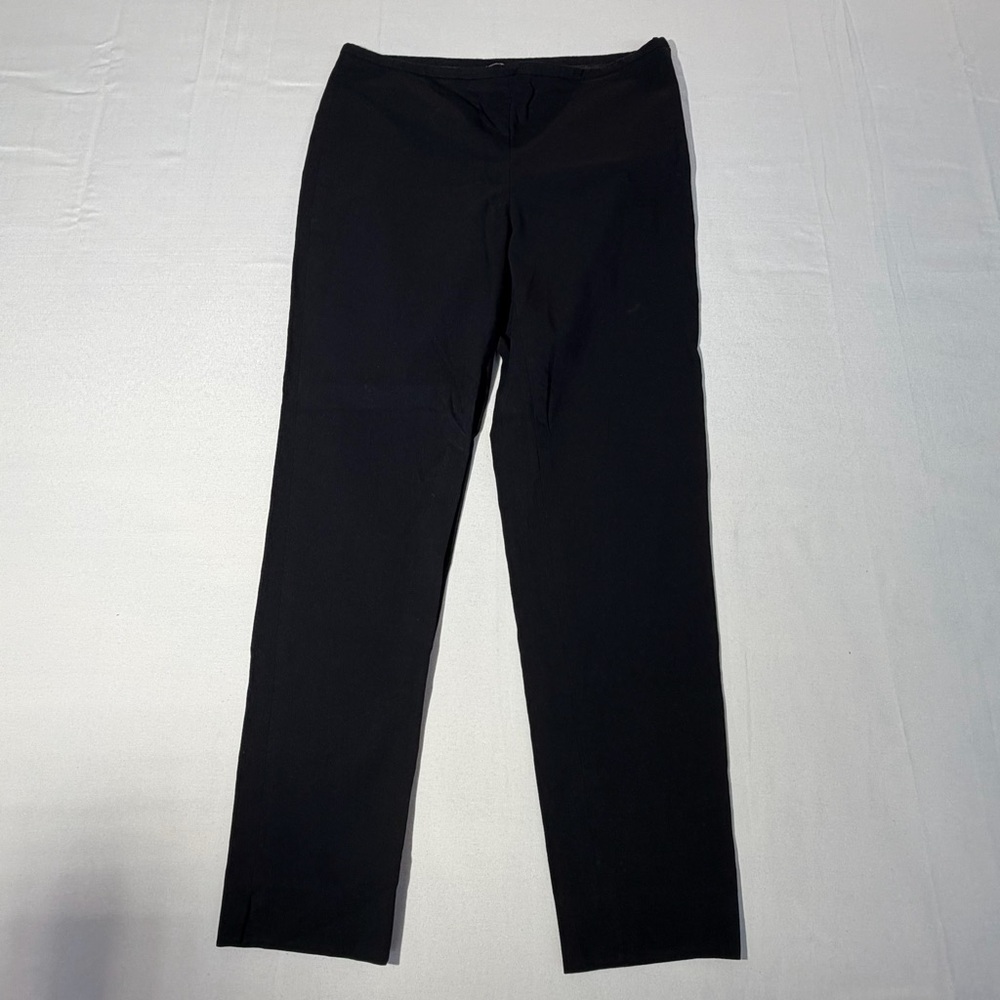J.McLaughlin‎ Black Lexi Straight Leg Pants Sz 6 Office Preppy Career Minimalist